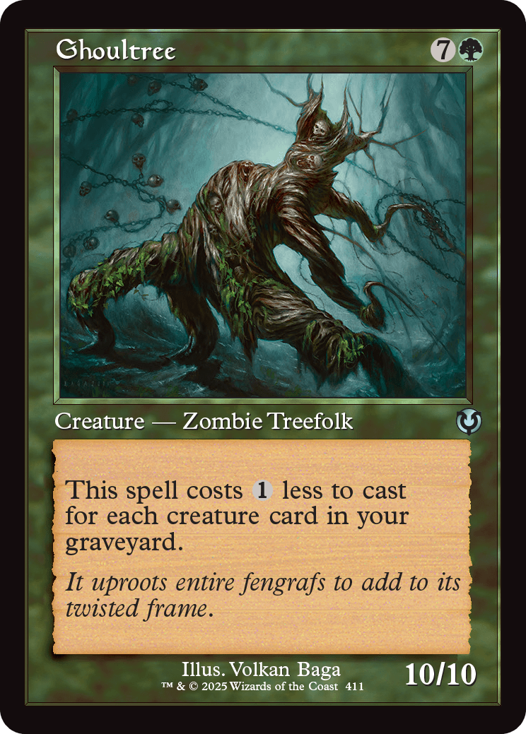 (411) Ghoultree - RETRO FRAME